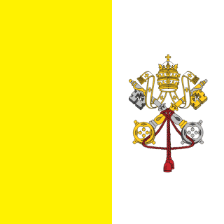 Bandera de Ciudad del Vaticano